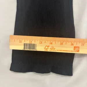 Olive + Oak Black Ribbed High Waisted Leggings XS thumbnail 6