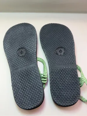 Natural and Co Green Rope Strap Sandals Women’s Approx 6.5-7 Boho thumbnail 7