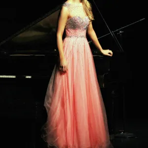 Pink Tony Bowls Le Gala by Mon Cheri Gown Size 2 thumbnail 7