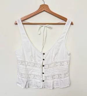 Free People Kianna Lace Tank thumbnail 3