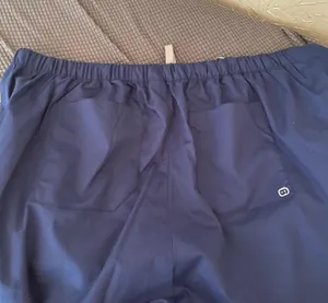 WonderWink WonderWORK Unisex Drawstring Cargo Pant in Galaxy Blue thumbnail 5