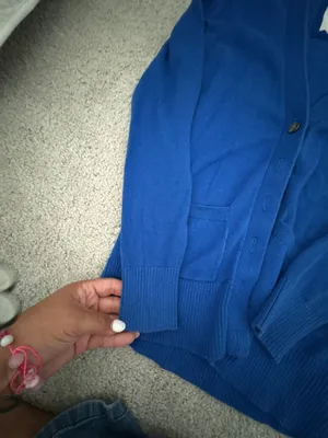Abercrombie & Fitch Y2K V-Neck Button Down Cardigan Size S thumbnail 5