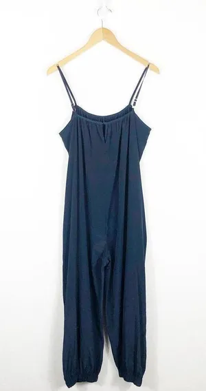 Hatch Blue Oversized Tapered Sleeveless Jumpsuit Small Maternity Lightweight thumbnail 9