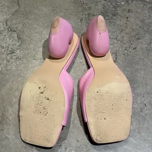 SHEIN Pink Sculptural Heart Heel Mule Sandals Womens 9 Square Toe Slides thumbnail 10