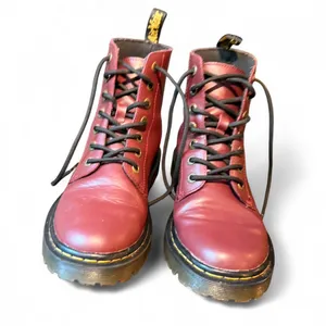Dr. Martens Luana Cherry Red 7-Eye Combat Boots Women’s US 8 EU 39 Burgundy thumbnail 7