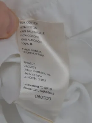 Anthropologie Maeve White Cotton Button Down Shirt Tunic S thumbnail 6