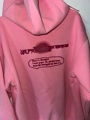 Aelfric Eden Graphic Hoodie Pink thumbnail 2