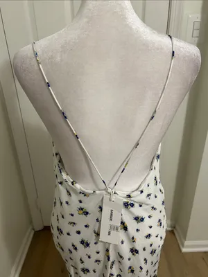 Revolve x Samsoe Samsoe Apples ML Dress In Sun Bouquet Floral NWT Size Medium thumbnail 10