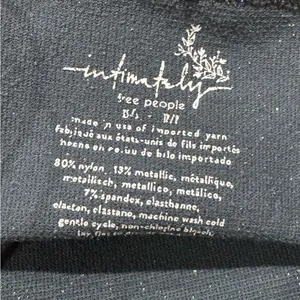 Free People Intimately Cami Top Dark Blue Teal Glittery Sparkle Women’s XS/Small thumbnail 3