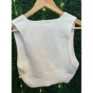 Babaton Women's White Bra/ Crop-top thumbnail 2
