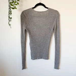 By Malene Birger Rinah Ribbed Merino Wool Sweater Sz S thumbnail 4