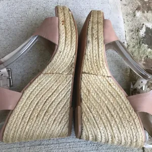 Vince Camuto Tindell Blush Wedge Sandals 1 Owner thumbnail 4