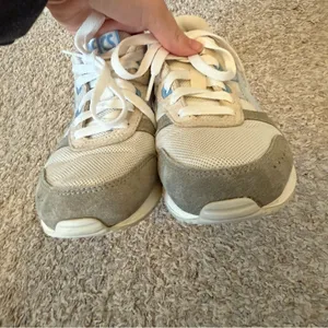 ASICS Lyte Classic Women’s Sneakers in Cream/Soft Sky Blue Color Size 6 thumbnail 13