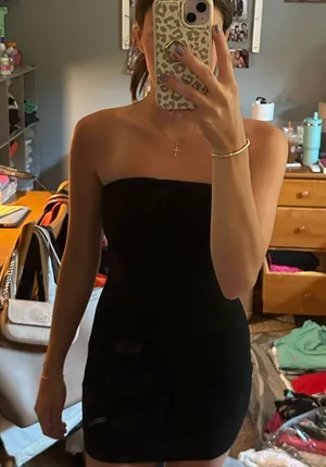 SheIn Mini black dress thumbnail 1
