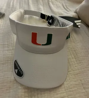 UMiami Adidas Visor thumbnail 1