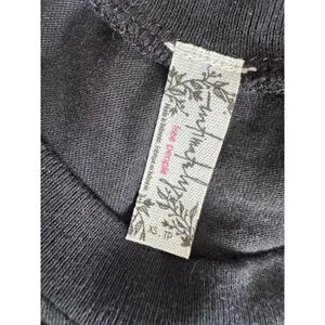 Free People In My Tee Bodysuit BLACK SZ XS thumbnail 6