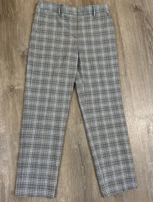 Loft The Riviera Slim plaid pants 6 Tall Work Career Trousers NWT thumbnail 1