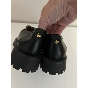 Sam‎ & Libby Chunky Remi Platform Loafer Gold Chain Y2K 90s Style Size 9.5 NEW thumbnail 3