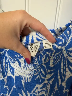 Blue Roxy Dress thumbnail 5