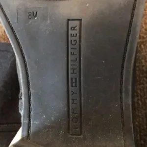 Tommy Hilfiger Black Mid Calf Zip Up Boots with Gold Hardware- Size 8 thumbnail 14