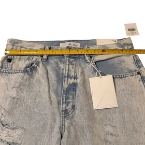 Kancan X Buckle Women’s 28 90’s Boyfriend Baggy Jeans Distressed‎ Light Wash NWT thumbnail 10