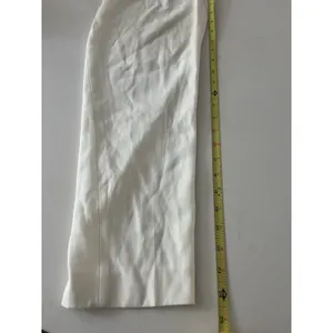 Aritzia Babaton Cohen Pants Pleated Cropped Trousers 4 Ivory thumbnail 7