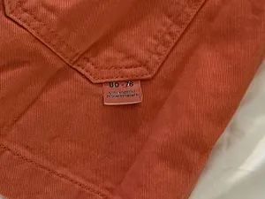 BDG Urban Outfitters Carpenter Shorts Orange Size 26 thumbnail 6