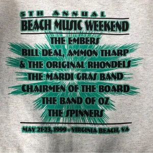 Vintage 1999 Virginia Beach Music weekend crew neck sweatshirt thumbnail 6