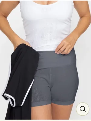 Kinona Gray Athletic Mesh Shorts - Size L thumbnail 1