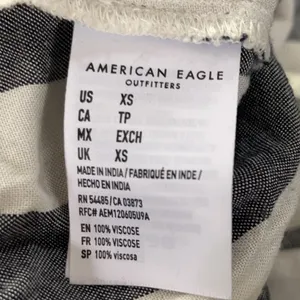 American Eagle Striped Pull On Pants Size XS thumbnail 14