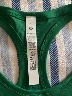 Lululemon Green Swiftly Tank thumbnail 2