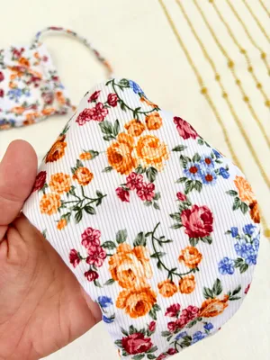 NWOT Cupshe backless stringy cute cheeky Floral Bikini Set vacation beach thumbnail 2