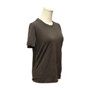 Lululemon Love Crew T-Shirt Sz [M/S] Dark Gray Pima Cotton Short Sleeve Tee thumbnail 3
