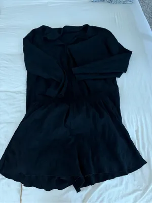 Black button down set Size L thumbnail 2
