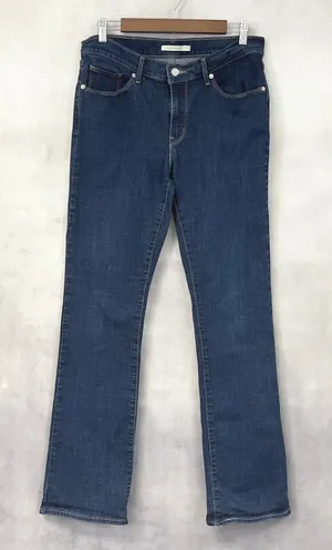Levis Classic Bootcut Jeans Womens 30 Dark Wash‎ Stretch Minimalist Americana thumbnail 1