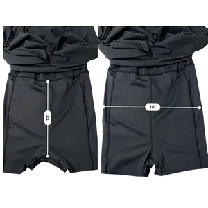 Abercrombie & Fitch Sportswear‎ Dress LARGE Tennis Golf with Shorts Black thumbnail 8