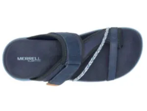 Merrell Men’s Navy and Gray Adjustable Slide Sandal thumbnail 1