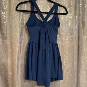 Free People Movement Smockin Hot Navy Blue Dress Shorts Small NWOT thumbnail 2