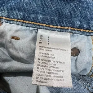 American Eagle Cuffed Jean Shortie Shorts Women’s 2 thumbnail 6