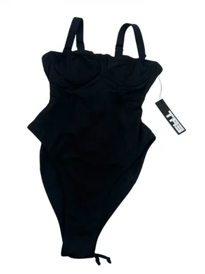 NWT TA3 Hi‎ cut Lifty black sz S A cup Short torso thumbnail 3