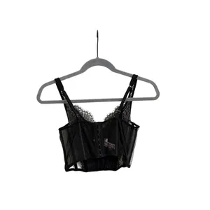 Victoria's Secret Lingerie Dream Angels Unlined Lace Up Corset Top Size Medium thumbnail 3