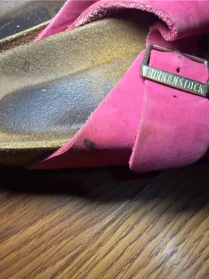 Birkenstock Arizona Pink Barbie Slip On sandals 40 size 9. thumbnail 3