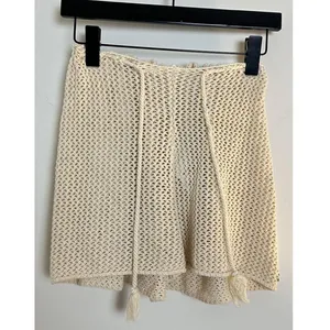 ROXY Island Hopper Crochet Shorts in Tapioca Size Small thumbnail 3