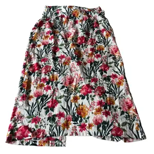 J Crew Cotton Voile Sarong Skirt Floral Cover Up Beach Small thumbnail 3