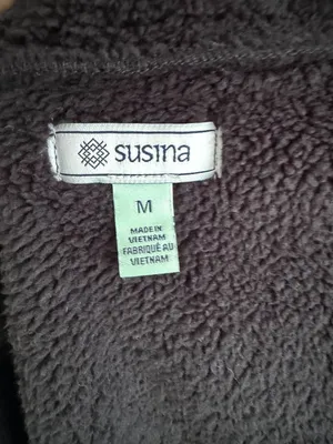 SUSINA Black Faux Suede Vest Size Medium NEW NWT thumbnail 7