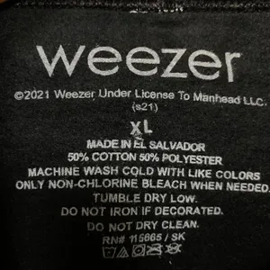Weezer Rock the Planet Van Weezer Pride Rock Band Hoodie XL thumbnail 4