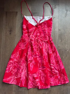 ZARA Red Mini Dress thumbnail 3