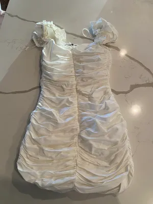 ZARA White Dress - Bride Bachorlette 💍 thumbnail 9