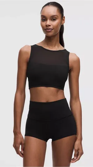 Lululemon Bend This Mesh Bandeau and V-Neck Bra Light Support, A–C Cups L/XL thumbnail 1