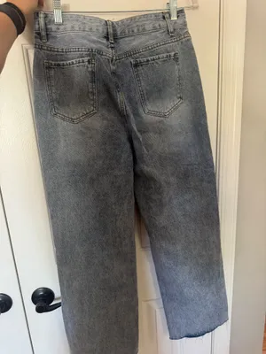 SheIn Straight leg distressed jeans thumbnail 2